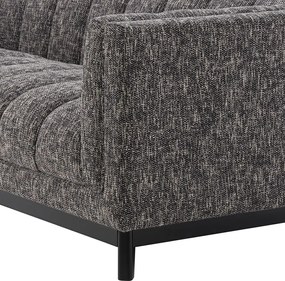 Canapea design elegant LUX Ditmar, cambon negru 115438 HZ