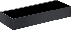 Etajera otel inoxidabil Omnires Uni 30 cm finisaj negru mat