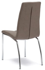 STONES Scaun din piele ecologică 43cm X 44cm H. 92cm | Aosom Romania