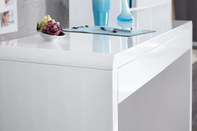 Birou alb 120cm Sensation Desk High Gloss