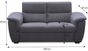 Canapea trei locuri Blorn. 744629