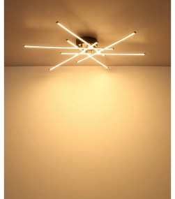 Plafoniera LED metal negru mat LAWSON