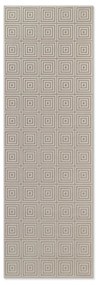 Covor tip traversă bej/crem 80x240 cm Perles Tourmaline – Elle Decoration