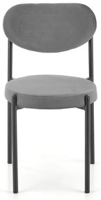 Scaun de bucaterie Nash, gri