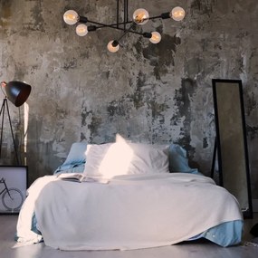 Lustră aplicată FLOWER 6xE27/40W/230V