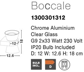 Aplica eleganta design modern Boccale