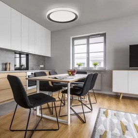 Leuchten Direkt 14659-18 - LED RGB Dimming Lustra de tavan LOLA LED/24W/230V + telecomandă