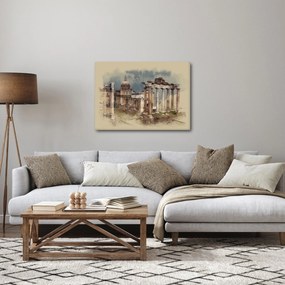 Tablou - Forumul Roman, Roma, Italia (70x50 cm)