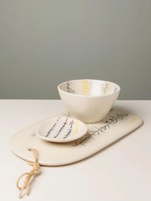 Bol gravat, din ceramica, Provence