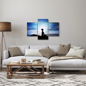 Tablou - Femaia meditând (90x60 cm)