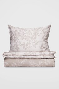Lenjerie de pat din satin Harissa maro 220x200 cm