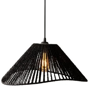 Lustră pe cablu MAXLIGHT P0579 AMALFI 1xE27/15W/230V d. 45 cm negru