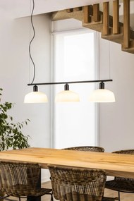 Lustra suspendata design modern TATAWIN alb
