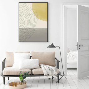 Poster - Abstracție pictată (A4)