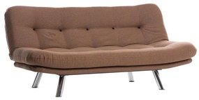 Canapea extensibilă BINA, 2 locuri, maro deschis