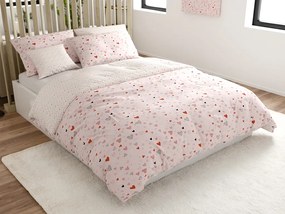 Lenjerie de pat din bumbac LOVITA roz Dimensiunile lenjeriei: 70 x 90 cm | 140 x 200 cm