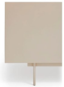 Comodă bej-natural înaltă cu aspect de lemn de stejar 100x120 cm Otto – Teulat