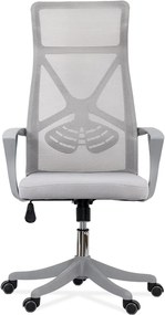 RESIGILAT - Scaun de birou din mesh OFF 431 gri deschis