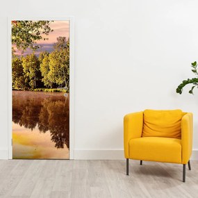 Fototapet pentru ușă - După râu (95x205cm)