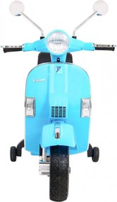Motocicleta Electrica cu Acumulator Pentru Copii NOVOKIDS™ Vespa Premium Retro Scooter, Pornire la cheie, 3-8 ani, Max 30 kg, Cu Melodii si Lumini