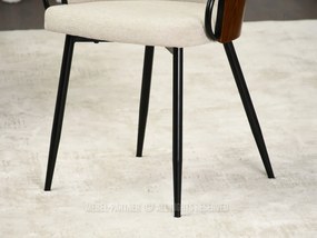 Scaun Elviria K (nuc + negru). Promo -9%. 1111040