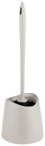 Perie de WC taupe din plastic Portes – Allstar