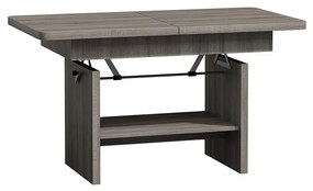 Măsuță de cafea extensibilă și ajustabliă Keenan (stejar trufel). 1058225