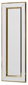 Oglinda Decorativa, Flotal-E, 30x90 cm, Auriu, Carlos
