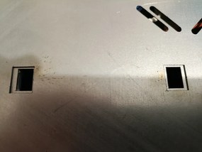La mâna a doua: Plita combinată pe gaz si electric Luxell V6-22PYF, 2+2 gaz si electric, Aprindere automata, Sistem de siguranta, Negru