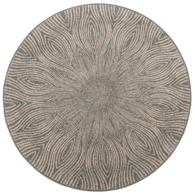 Covor lana rotund Nasto popiel grey Selectează mărime: 133 X 133