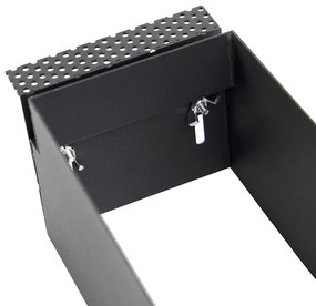 Spot integrat negru GU10 AR70 fara rama 3 lumini - Oneon