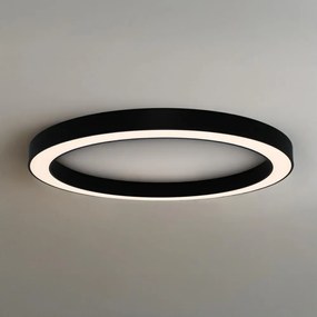 Plafonieră LED, 100 W, 230 V, 3000/4000/6500 K, Ø 100 cm, neagră