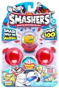 Jucarie Smashers cu 2 mingii Smashball si o figurina