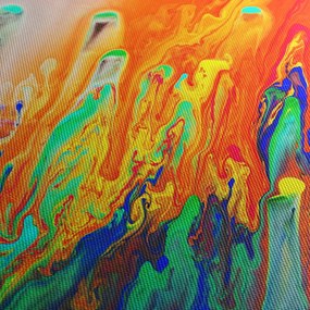 Tablou - Abstract colorat (90x60 cm)