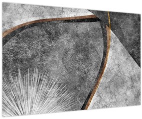 Tablou - Abstract beton (90x60 cm)