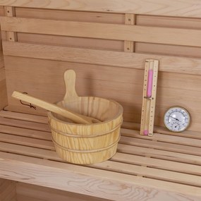 Vnútorná sauna Vantaa 175 so soľnými kameňmi