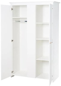 Șifonier de copii alb 119x190x52 cm Anton – Roba