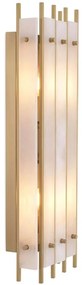 Aplica perete LUX Sparks L, alama antic/ alabastru