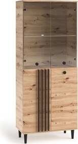 Bufet LIVIA 06 – 80x40x196 cm – Stejar Artisan
