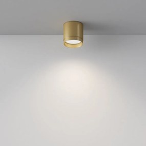 Spot aplicat minimalist design tehnic Polar auriu mat