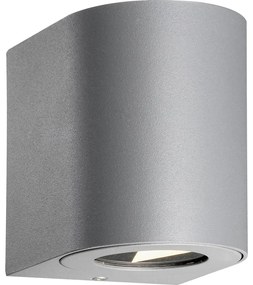 Nordlux - Aplică LED de exterior CANTO 2xLED/5,5W/230V IP44 gri