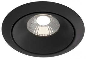 Spot incastrabil LED design modern Yin negru MYDL031-2-L12B