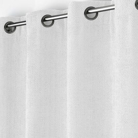 Draperie albă din janilie 140x260 cm Leo – douceur d'intérieur