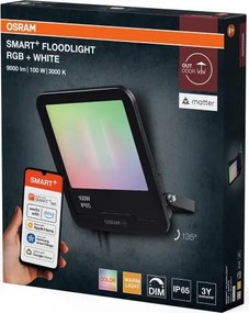 Osram - Proiector LED RGBW dimerizabil SMART+ FLOODLIGHT LED/100W/230V IP65 Wi-Fi