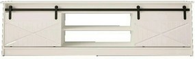 Comoda TV GRANERO, alb, PAL laminat, 200x35x57 cm