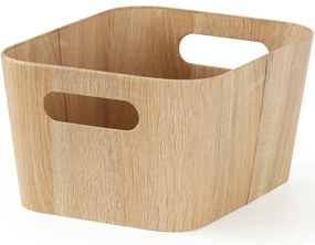 Set de 2 coșuri de depozitare Kitchisimo 31 × 23 ×16 cm, natur, L