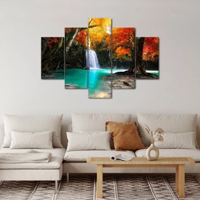 Tablou - Laguna de Smarald (150x105 cm)
