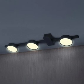 Plafonieră LED JOY 3xGX53/6W/230V negru