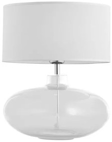 Lampa de masa moderna SEKWANA alb/transparent