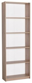 Biblioteca Adore Modern, 5 rafturi, 64x182x26 cm